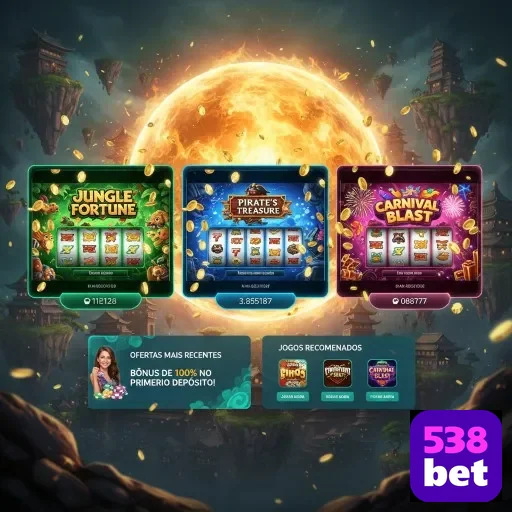 Ilustração de Explore os jogos ao vivo da 538bet com segurança e agilidade